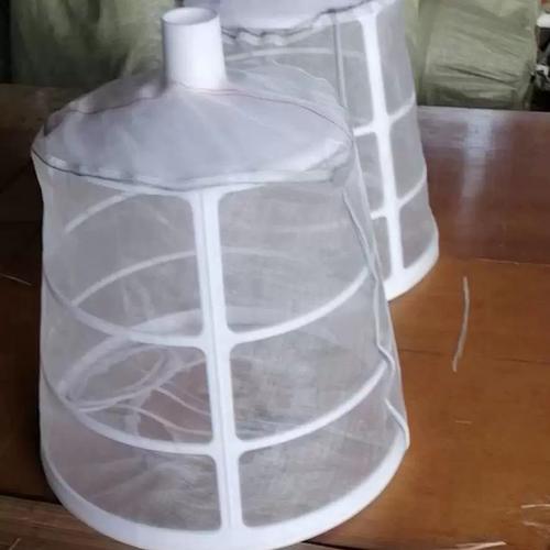玻璃钢鱼苗孵化桶 大口径加厚过滤网与特大号漏斗，泥鳅孵化的高效解决方案